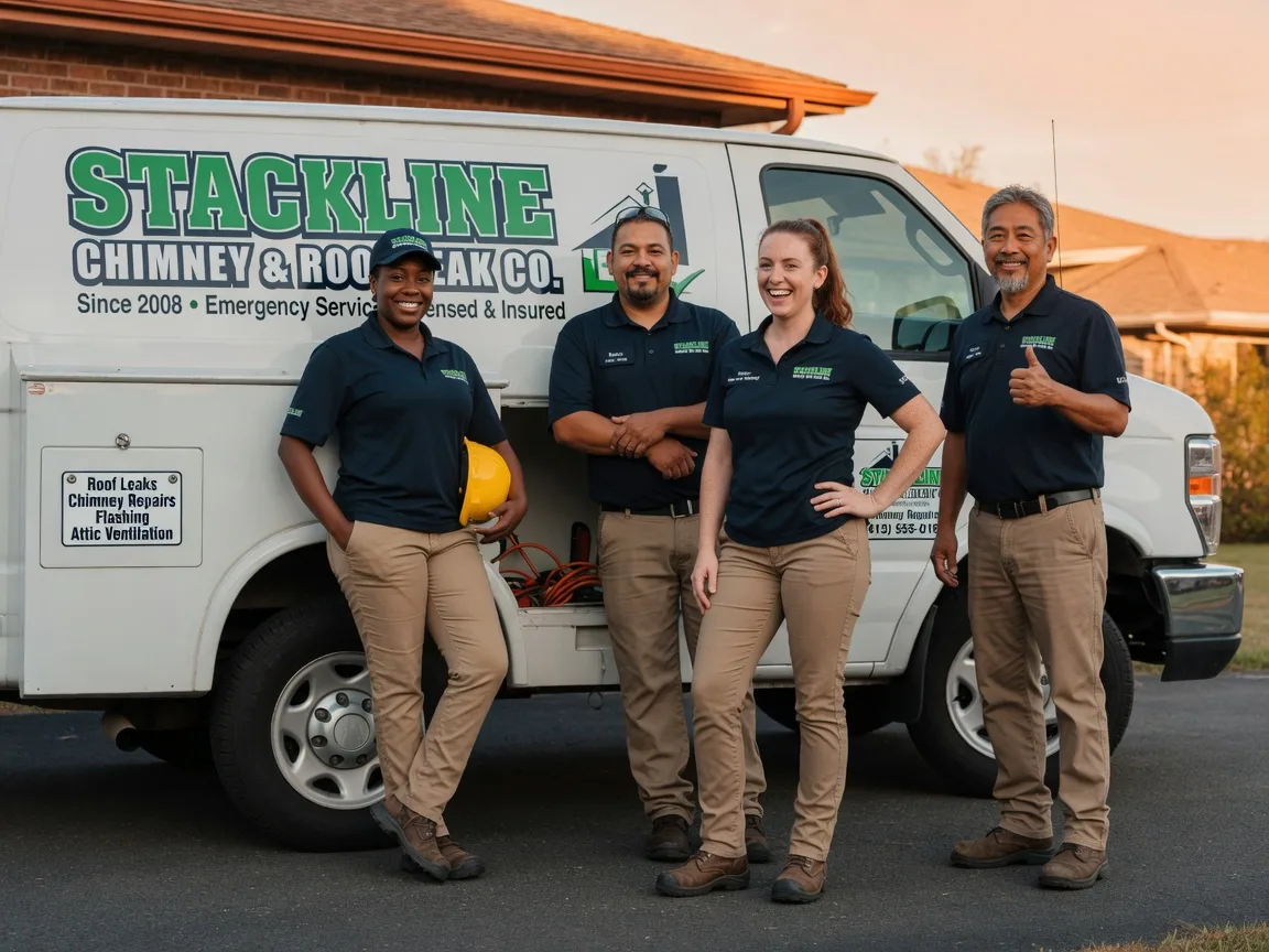 Chimney flashing repair company in San Clemente, CA